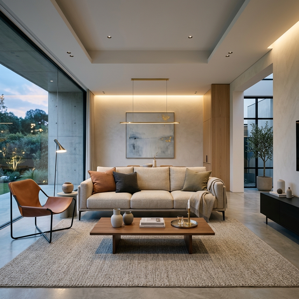 Inspirasi Ruang Tamu Minimalis Premium